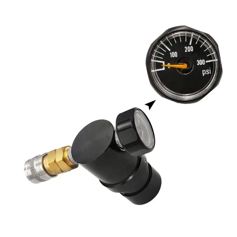 GTS Air Regulator T-Type Foster Output Pressure 40Psi-200Psi G1/2-14 Thread MR GEN2 Regulator