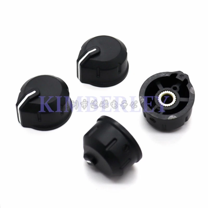 Set Di 2 Cappucci Per Potenziometro 30 X 17MM, Cappuccio Per Interruttore, Cappuccio A Vite, Cappuccio Per Regolazione Macchina Saldatrice-image