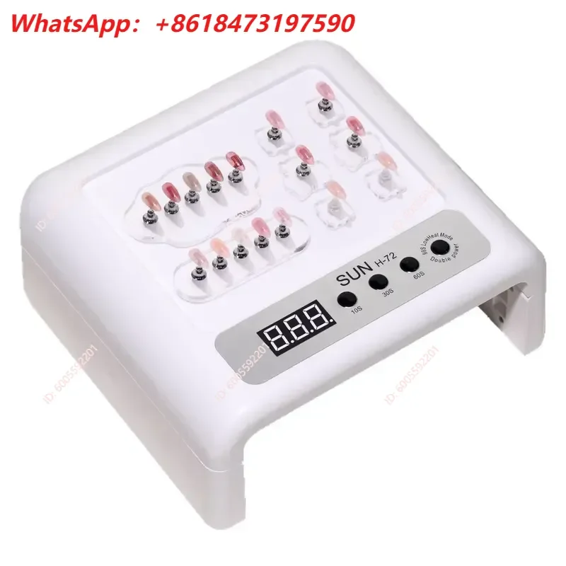 Hot Sale Foldable UV LED Nail Lamp Dryer 72 Beads High Power Fast Curing Gel Nails