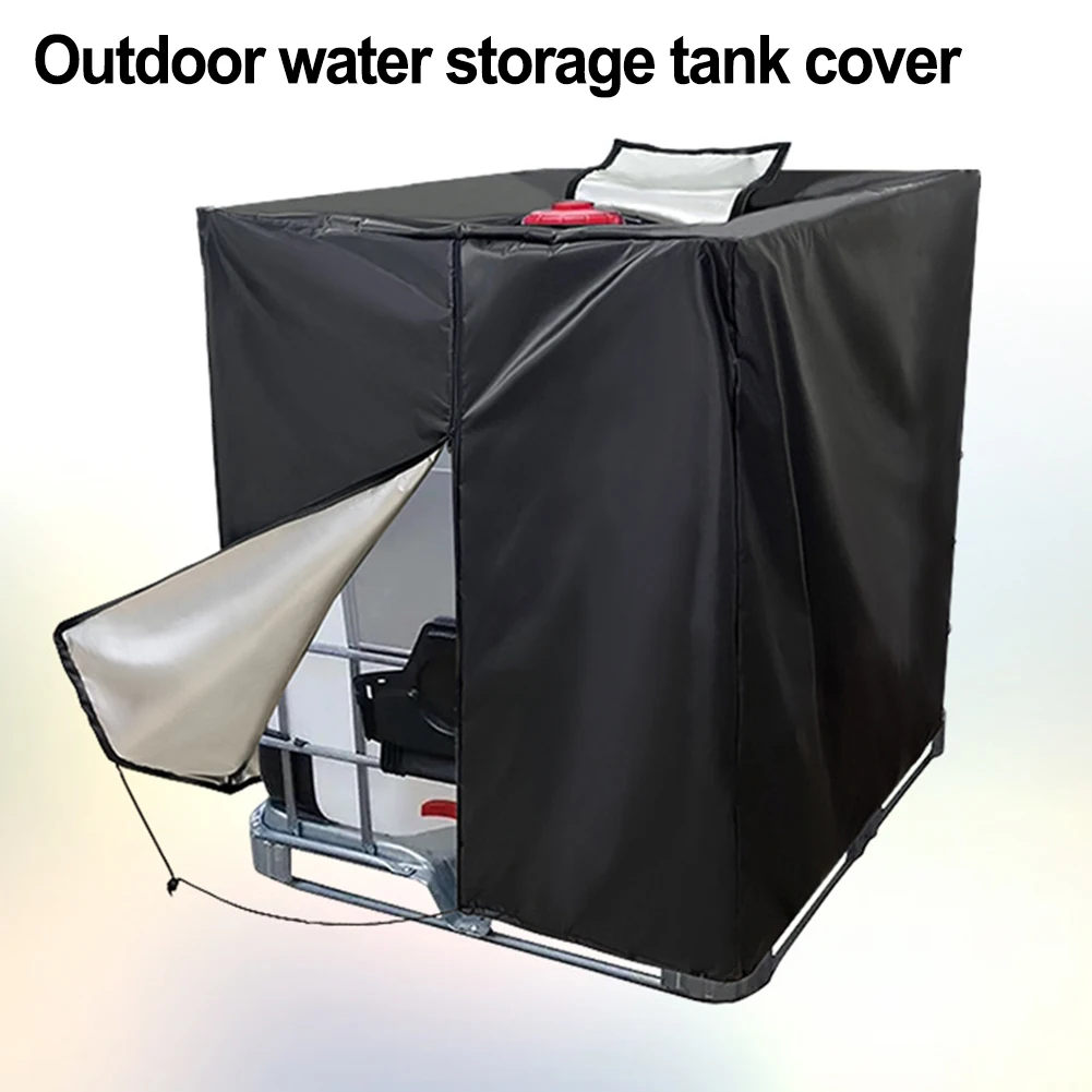 

Heavy-Duty Protection IBC Tote Cover Garden Outdoor 210D Oxford Fabric Cold Resistance Convenient Storage For IBC Tanks