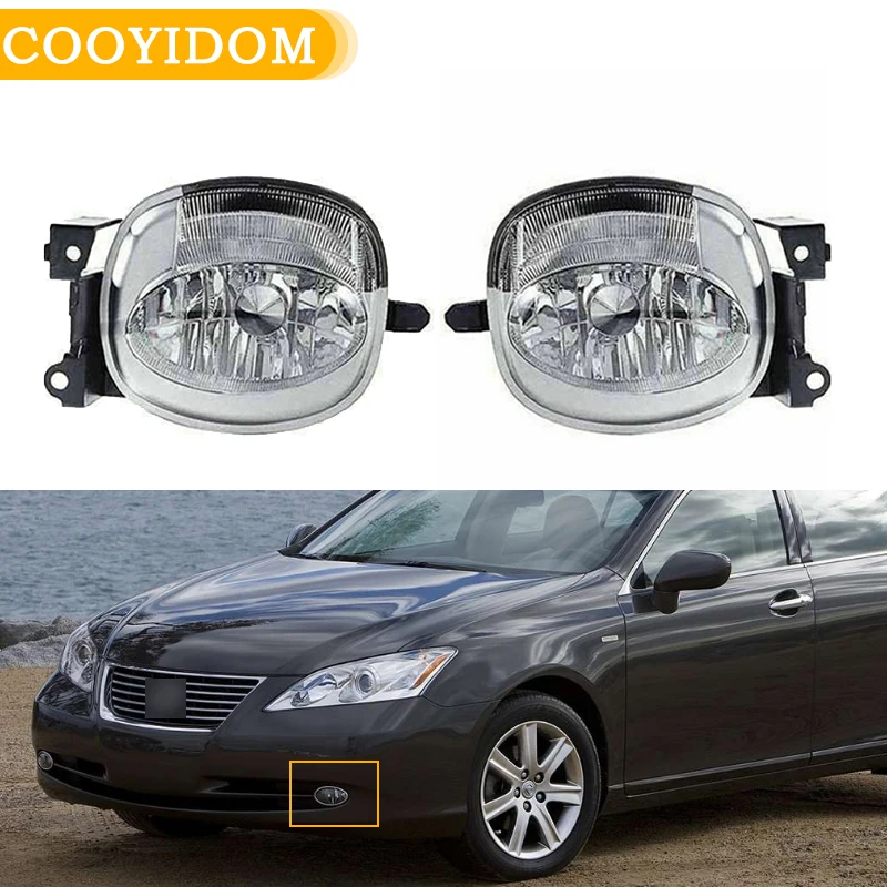 

Car Front Bumper Foglight For Lexus ES350 2007-2009 Driving Lamp headlight Front Fog Lamp For car running Fog Lamp Assembly