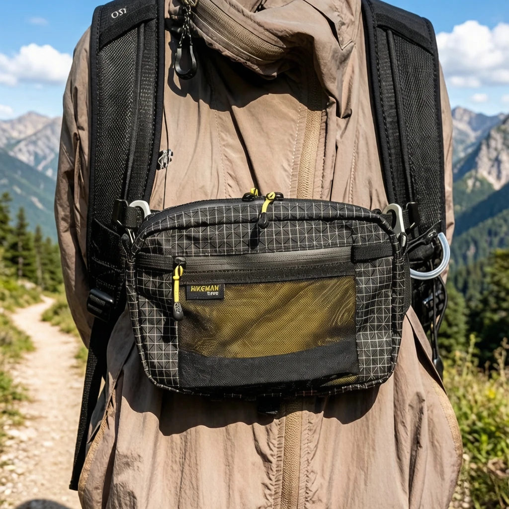 Running Gear Storage - Outdoor Waist Bag Lightweight Waterproof Fanny