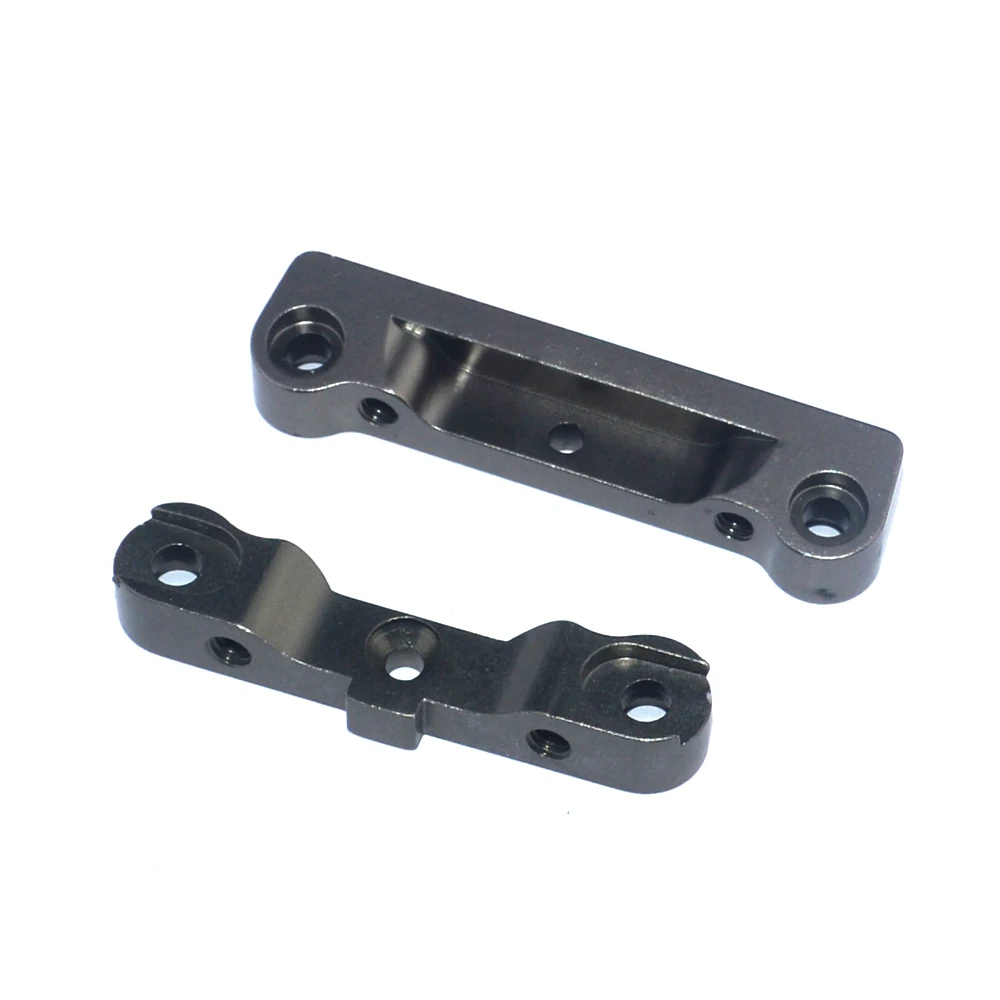 Brazo de suspensión inferior trasero de Metal, brazo de bloque fijo, código 8045, para coches teledirigidos ZD Racing 1/8, 9116, 9020, 9072, 08421, 08423, 08425, 08427