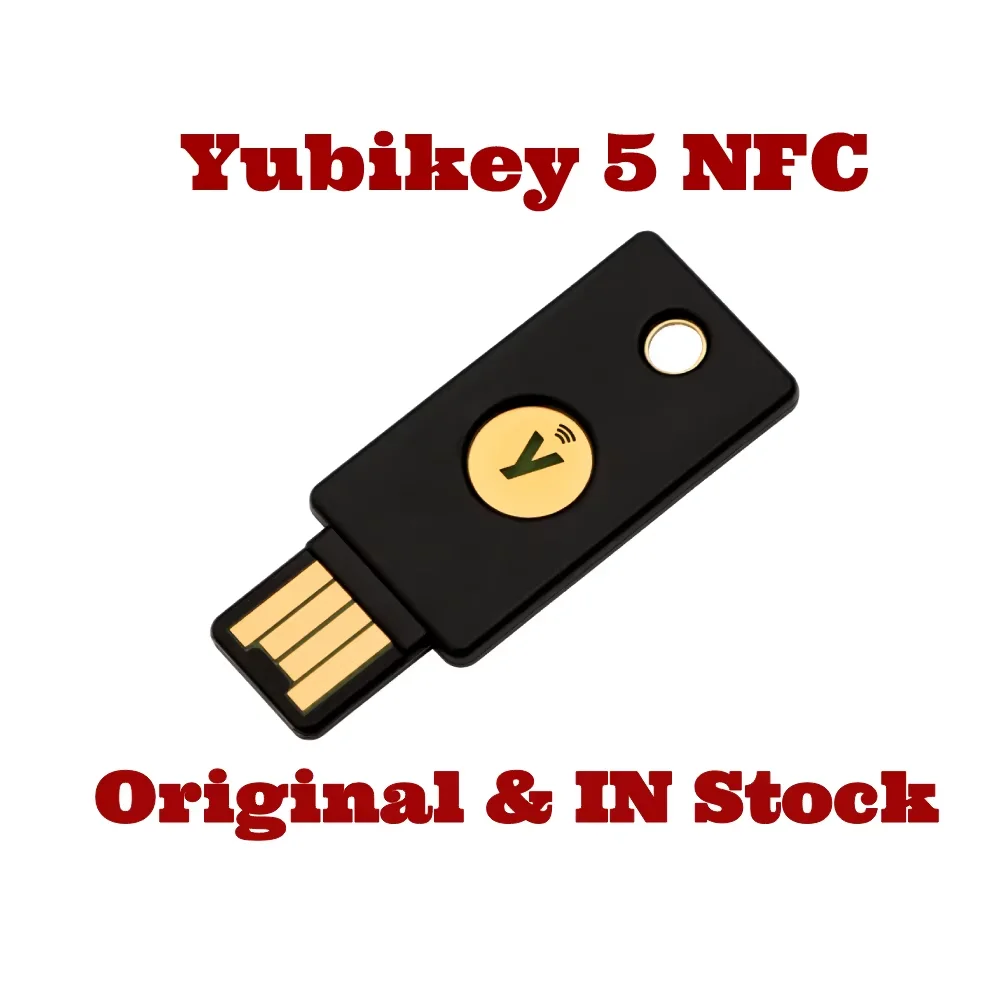 Yubico Yubikey 5 NFC USB A Security Key WebAuthn FIDO2 CTAP1