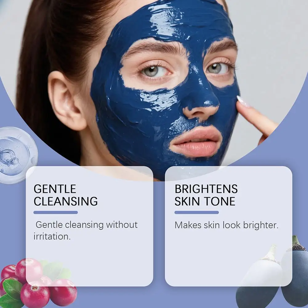 Gentle Cleansing Mask Powder, Brightening & Exfoliating Face Powder For Daily Use, Nourishes & Smooths Skin For Sensitive Skin