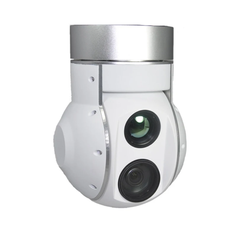 

2 axis 30x zoom dual light infrared thermal imaging tracking high definition photoelectric pod fixed wing