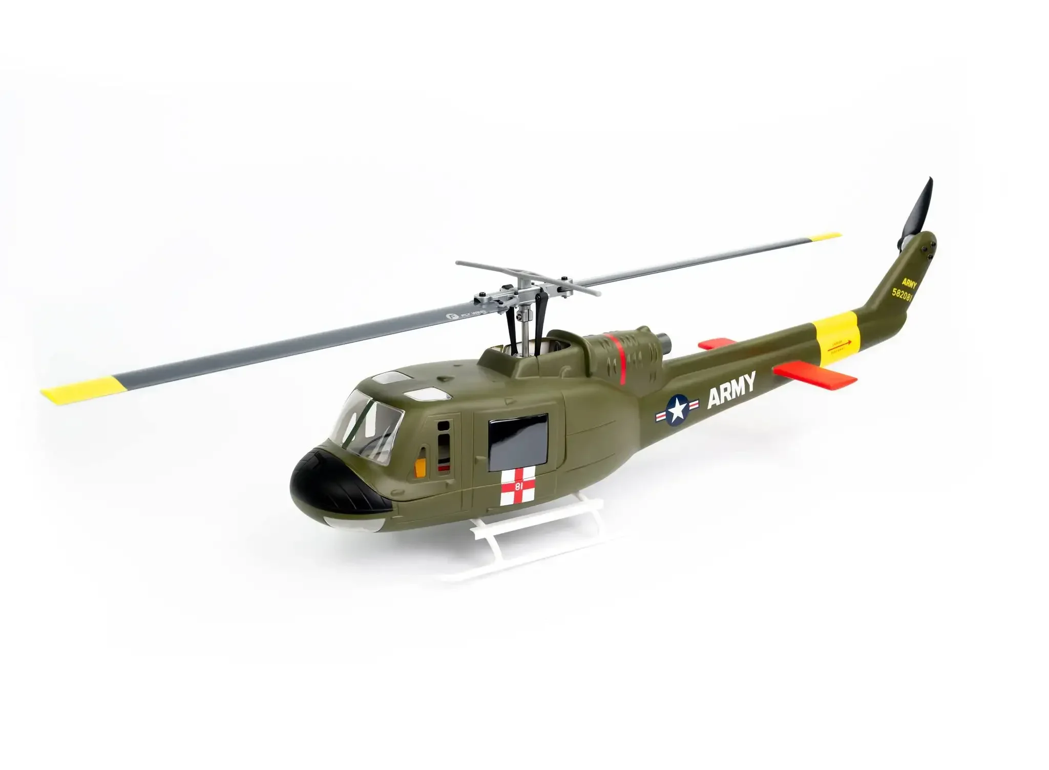 Flywing UH-1 Bell 206 V3 UH-1 Scale Helicopter Metal Rotor Holder Set Upgrade Kit - Image 4
