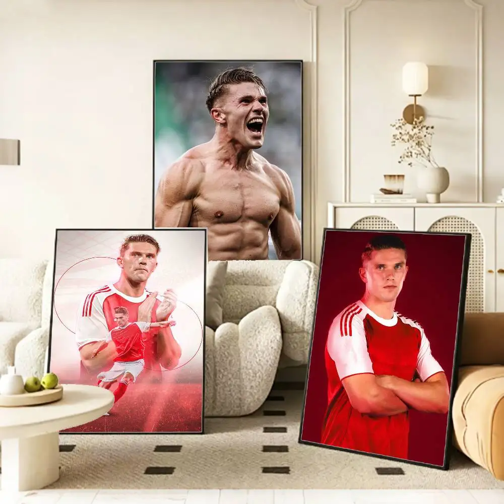 COOL Football-Viktor G-Gyokeres Poster HD Self Adhesive Waterproof Wall Art Ideal for Home Office