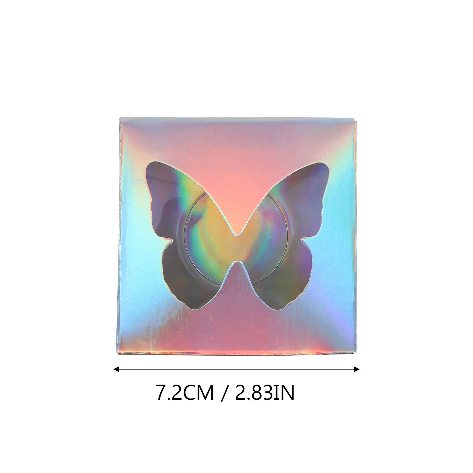 

30 Pcs Eyelash Box False Eyelash Case Storage ganizer Empty Tray Square Shape Plastic Lightweight Portable Secure Fit Clean