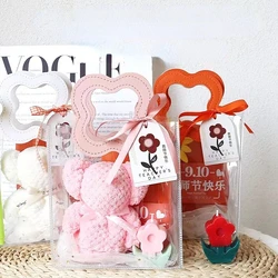 10 Pcs Cloud Gift Bags PVC Packing Bag with Handle Wedding Accessories Festival Souvenir Party Present Packaging Home Storage