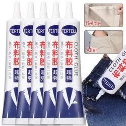 6/1PCS Multi-Purpose Leather Fabric Adhesive Diy Fabric Sewing Glue Quick-drying & Repair for Clothes Shoes Denim Faux Leather