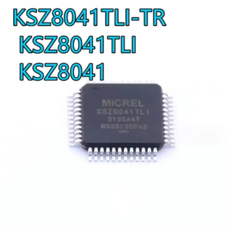 10PCS New Original KSZ8041TLI-TR KSZ8041TLI KSZ8041 Patch QFP48