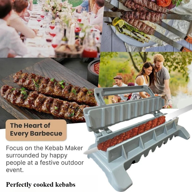 Kebap Yapıcı Kalıp Plastik Şiş - Sandwich Press Grill incelemesi ve fiyatı