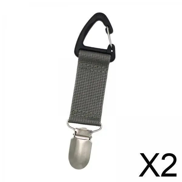 

Portable Duckbill Hat Clip Hands Free Cap Holder for Womens Sun Hats Travel Camping Backpack Use