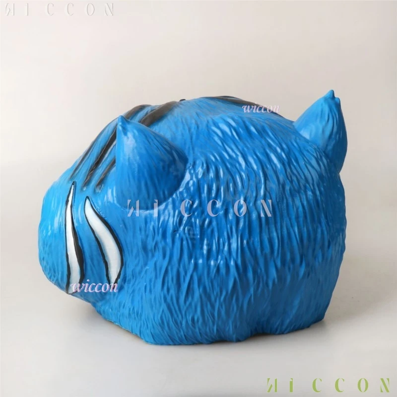 Halloween KPop Dem On Hunters Blue Tiger Latex Mask KPOP Girl Costume Adult Carnival Party Clothing