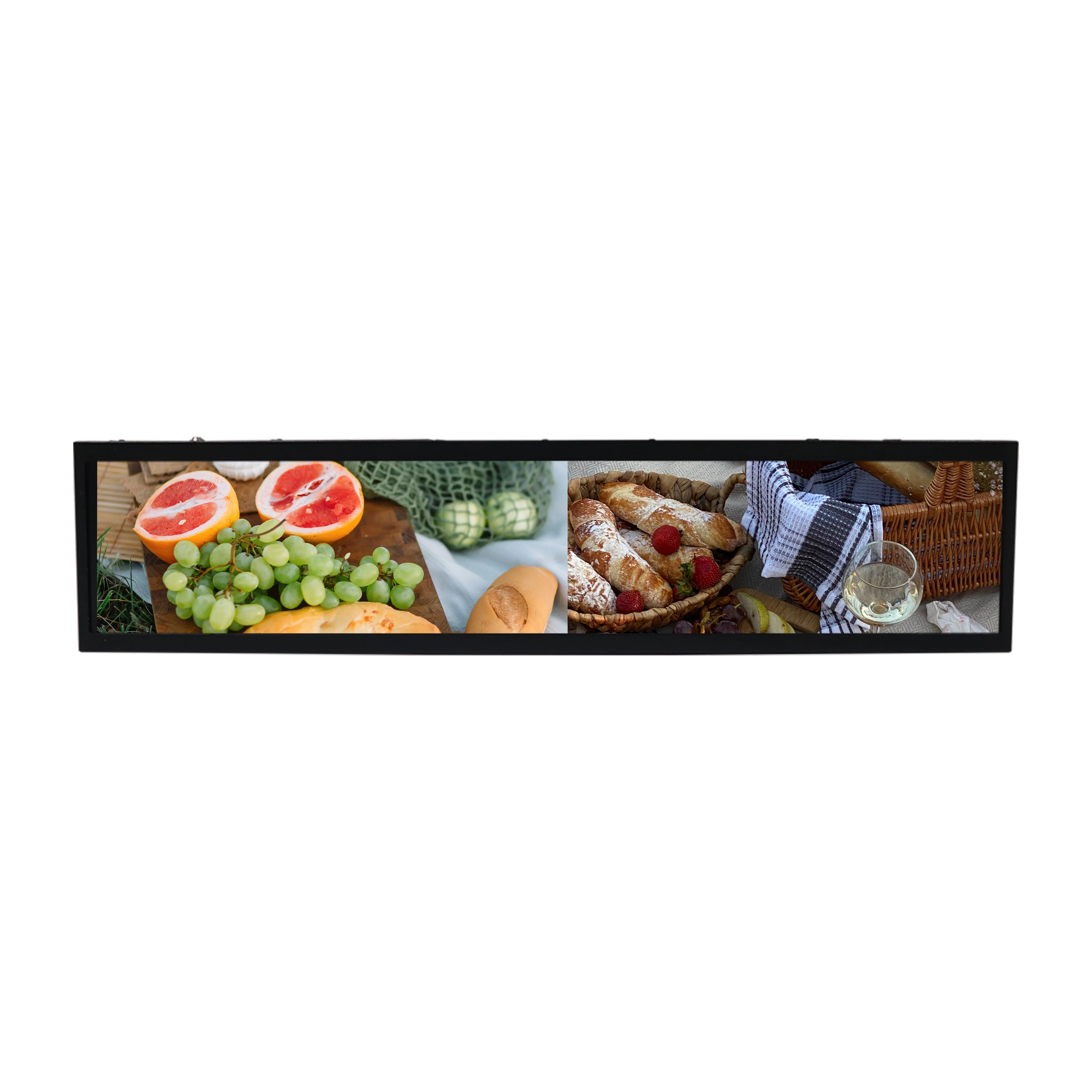 

Digital Signage Banner For Supermarket Lcd Advertising Wall Mount Android Shelf Display Screen