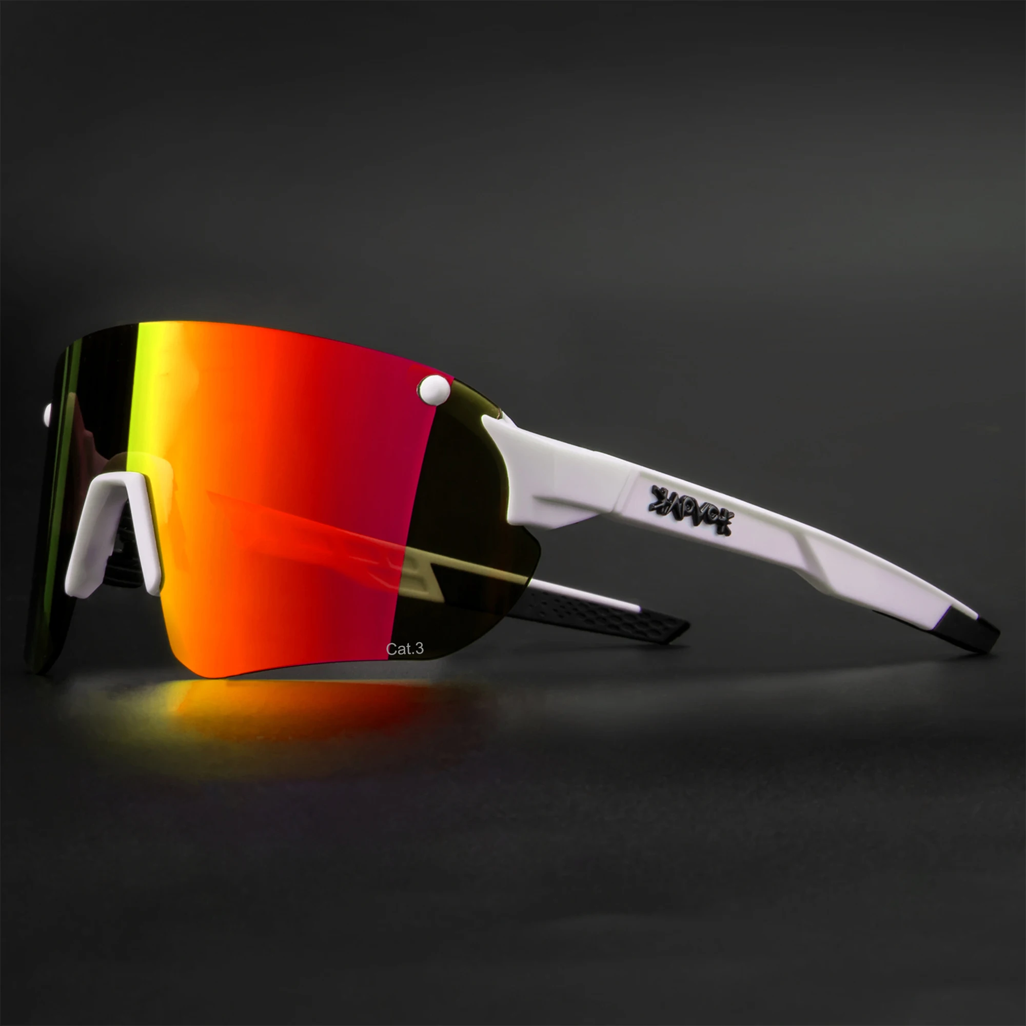 KAPVOE Radfahren Brille Outdoor Sport Ausrüstung Camping MTB Mountainbike Brillen Rennrad Reiten Fahren UV400 Zubehör