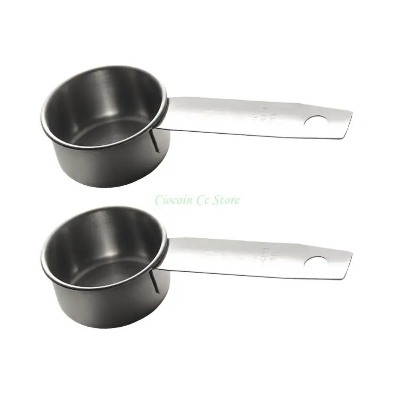 X90F Stainless Steel 30ml Scoops Measuring Spoon For Coffee And Preparation