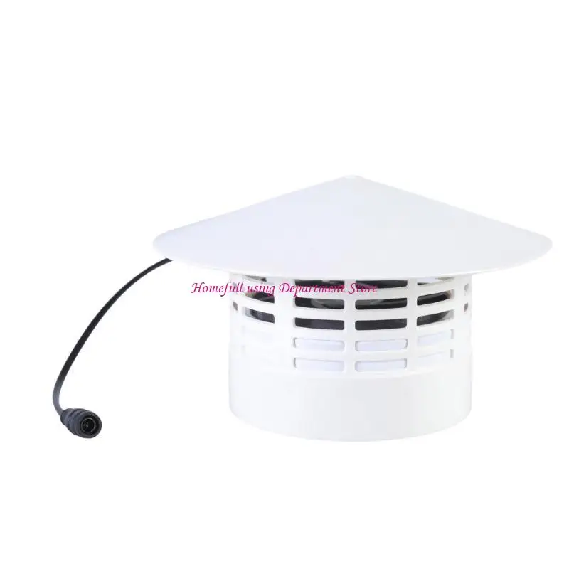 مروحة حمام هادئة 110 مم 12 فولت 3 وات لأجواء مريحة وتهوية فعالة