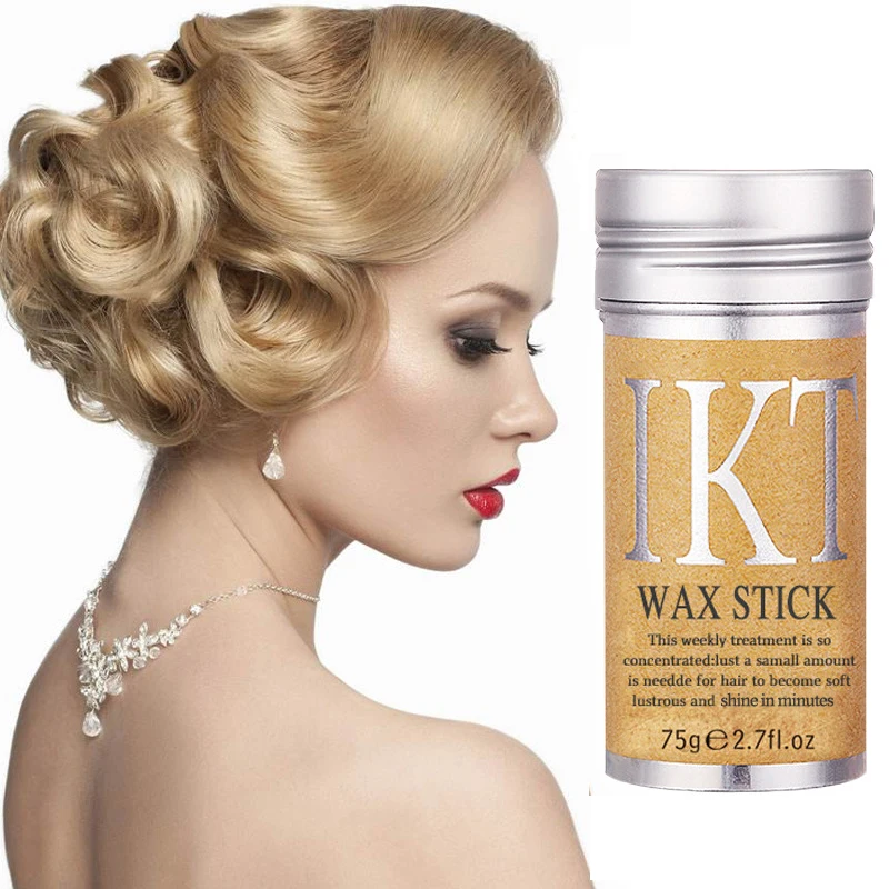 High Quality Hair Wax Stick for Wigs and Hairstyling-Edge Control, Non-Greasy Pomade for Fly Away and Frizzy Hair, Christmas Gif