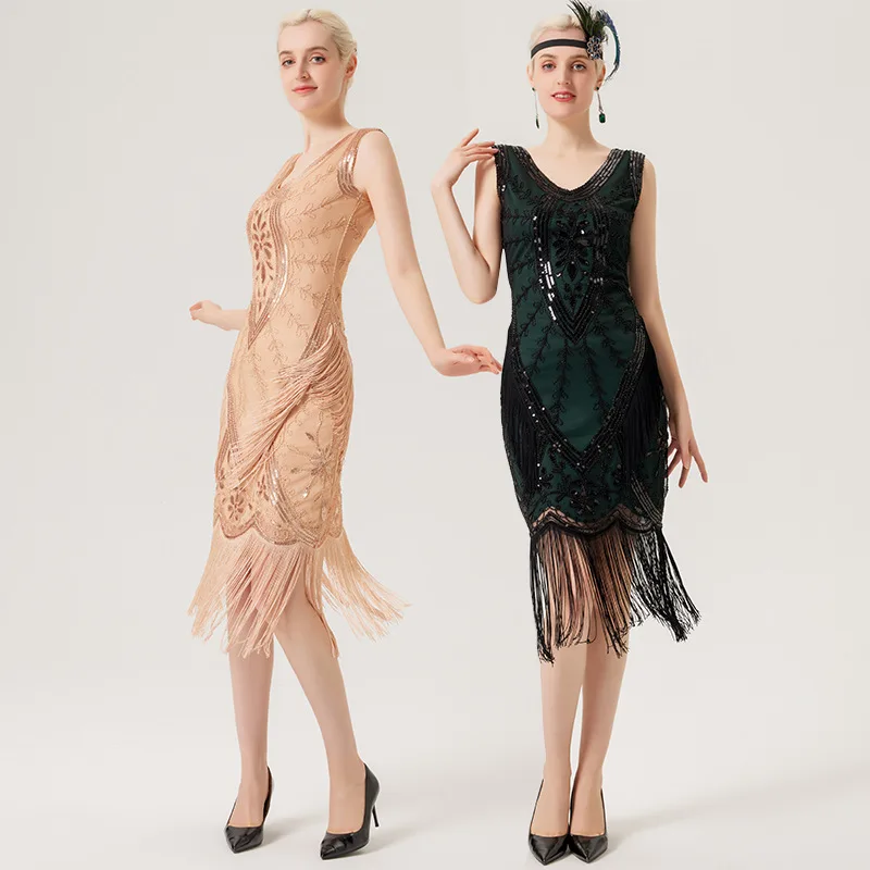 

Summer Dress Women Sequin Cocktail Elegant Bridesmaid Mesh Bodycon Wedding Party Evening Dresses Tulle Robe Embroidered Beaded