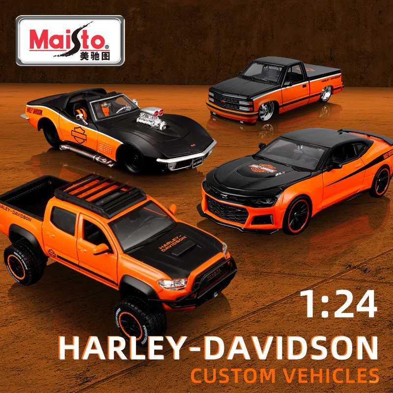 

Genuine Maisto Cars Toys For Collector 1:24 Modified Car Off-Road Pickup Truck Simulation Alloy Model Metal Car Model Toys Whole