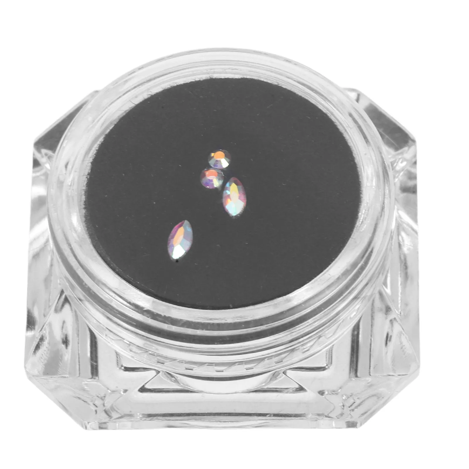 1Set Butterfly Tooth Gem Mini White Clear Acrylic Teeth Jewelry DIY Decoration Smile Gem Accessory for Women Sparkling Oral