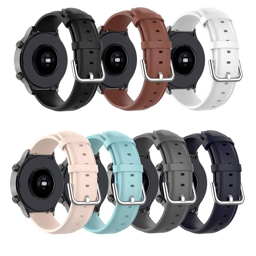 

Available In Multiple Colors Watch Strap Round-Tail Leather Strap For HUAWEI Watch4 Smart Watch Watch Accessories