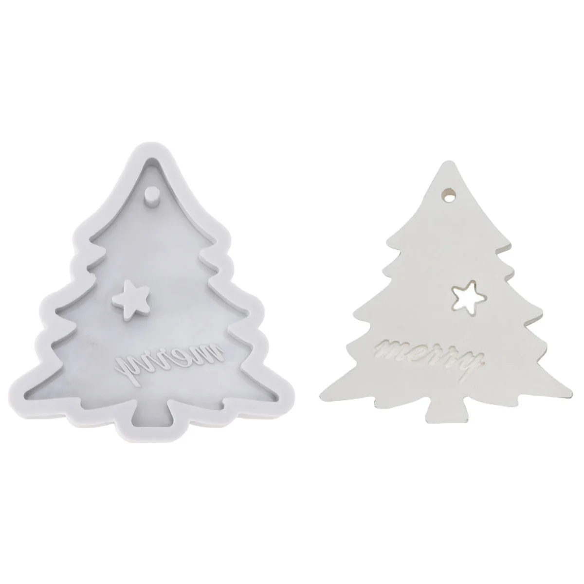

Christmas Cake Mold Silicone Tree Shape Baking Tool for DIY Chocolate Pudding Jelly Candy Making Non-Stick Easy Release