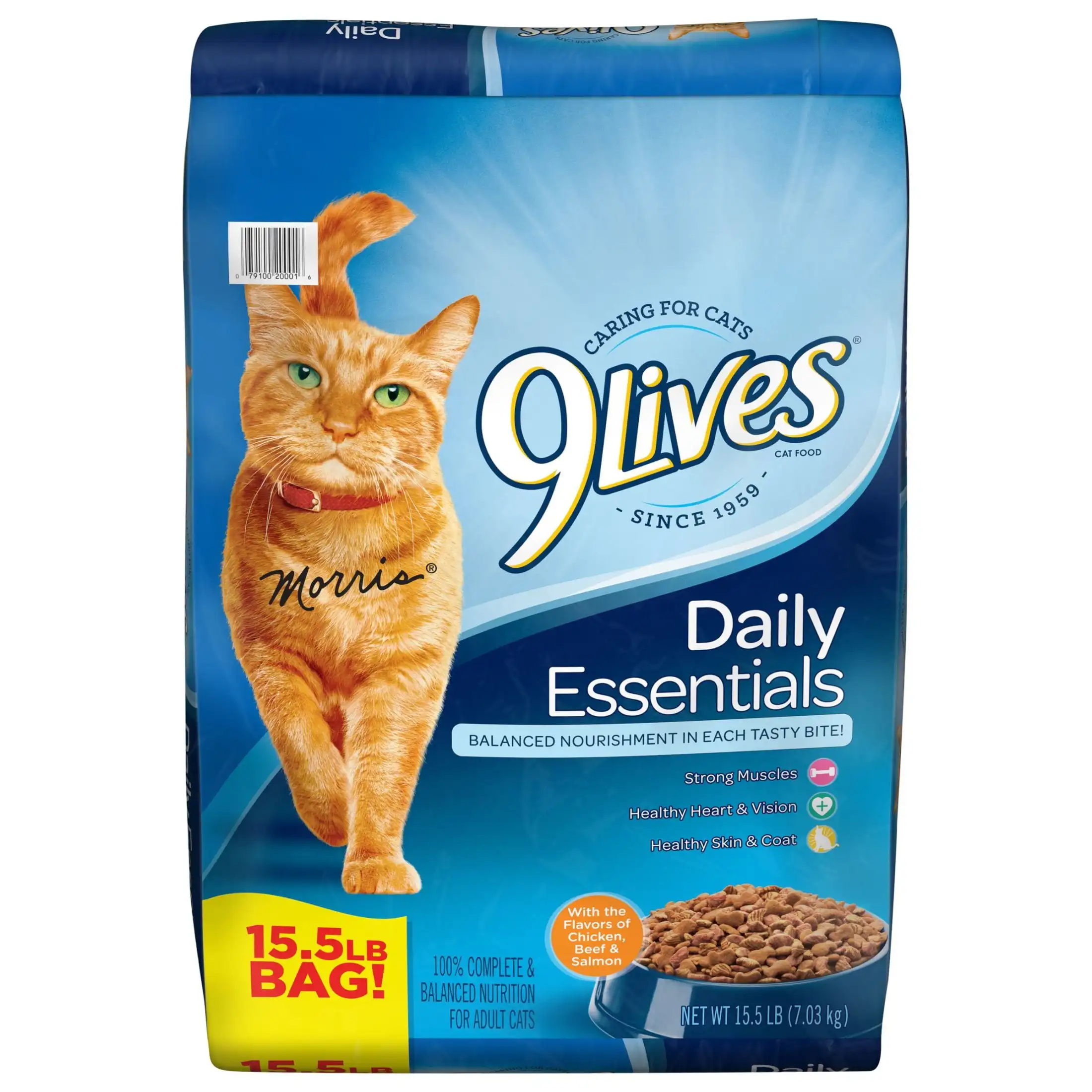 

Daily Essentials Dry Cat Food, 15.5 lb. Bag