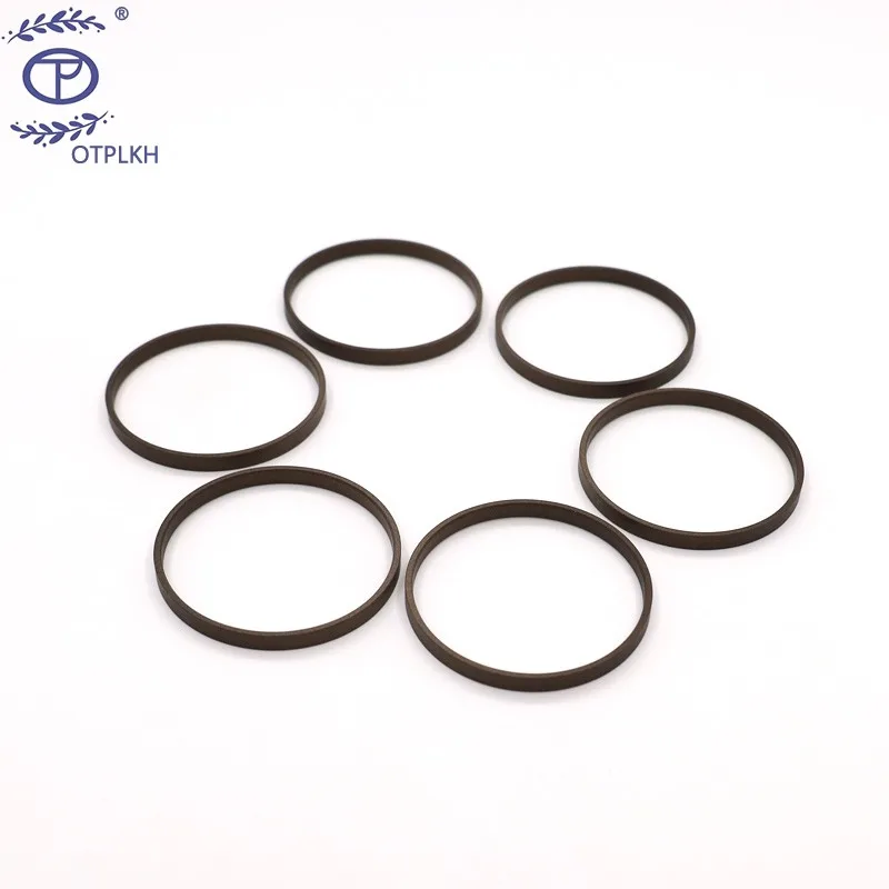 PTFE add copper powder gaskets polytetrafluoroetileno liner Shim Spacer Pads, shape part, non-standard parts, Custom otp seal