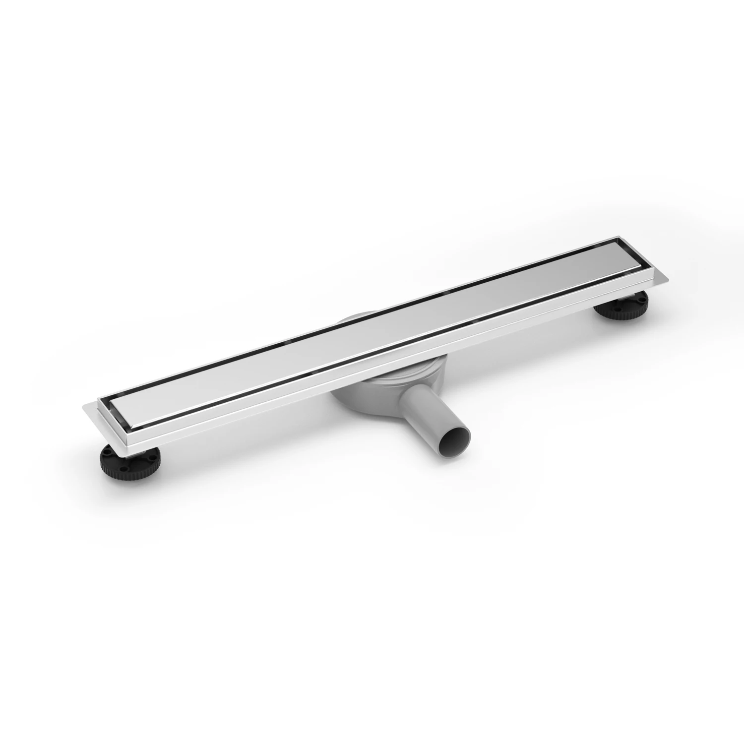 Fashionable Anti-odor Tile Insert SUS 304 Floor Drain Filter Core Linear Shower Drain with Invisible Drain Cover Grate
