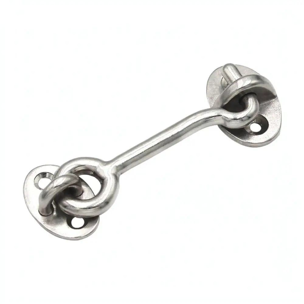 Marine Hardware Stainless Steel Door Hook Latch For Boat Yacht Cabin Window Windproof Secure Holder Lock Anti Rattle Accessory