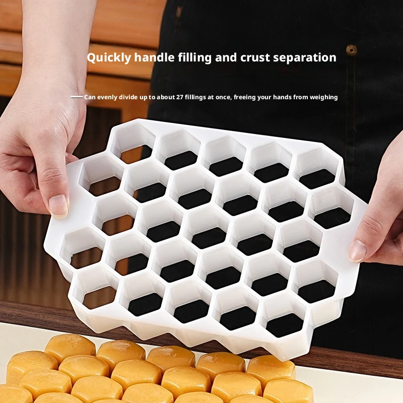 Honeycomb Quantitative Filling Divider Hexagonal Dough Separator Mooncake Pastry Making Tool Household Baking Accessory