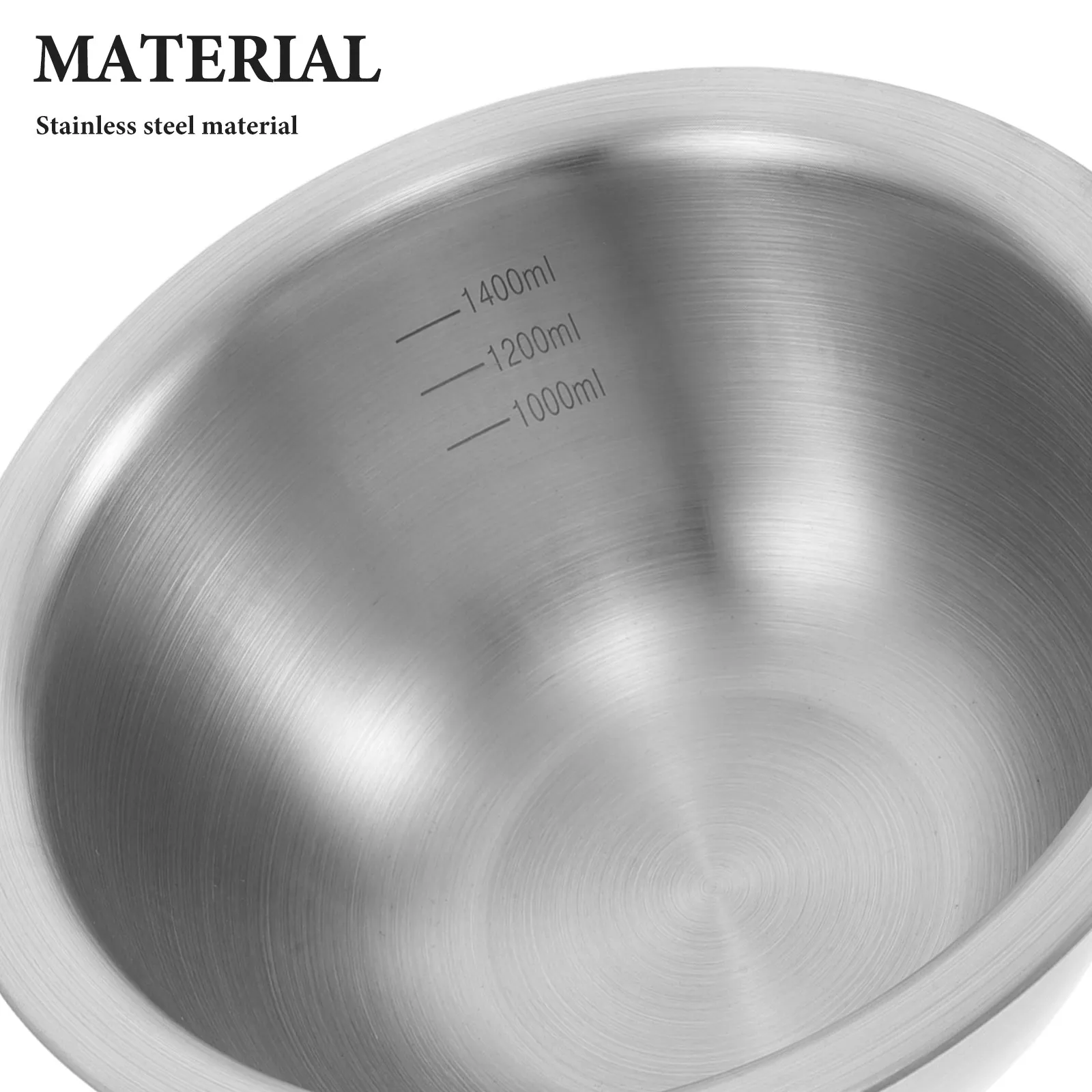 Gold Panning Basin 1400Ml Premium 304 Stainless Steel Mining Bowl for Amateur Prospecting Raw Ore Washing Mineral Sediment
