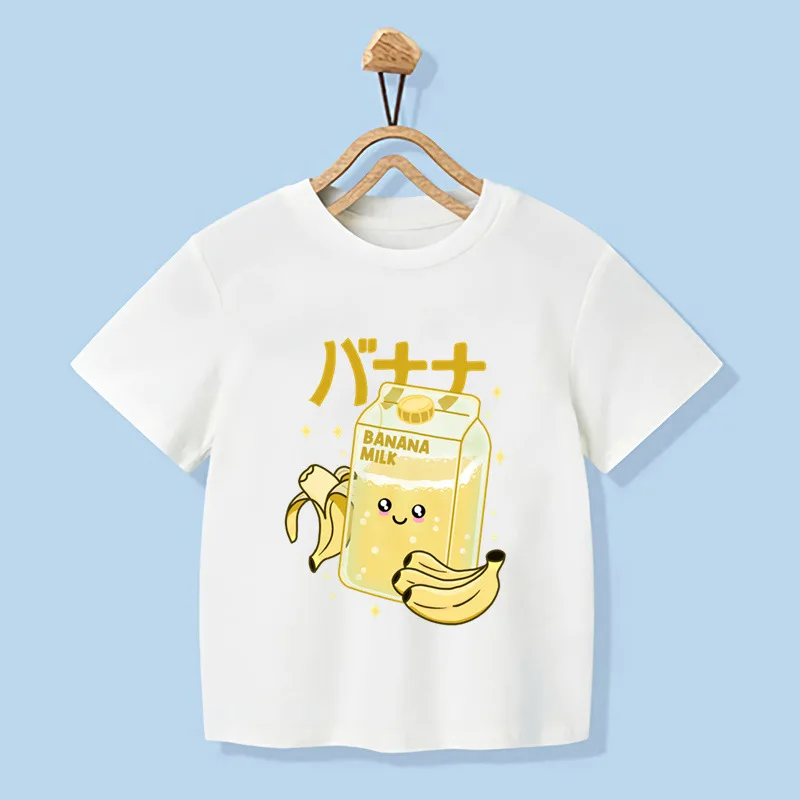 Jongens Meisjes Kat Print Korte Mouw T-shirt Cartoon Pizza Burger Print Familie Pak Kleding Jongen Meisjes Kleding