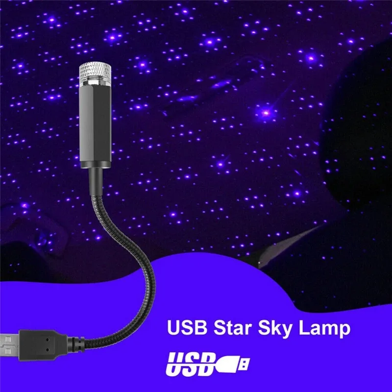 Starry sky Spotlights Mantianxing Atmosphere light USB Interior Decorative lights ambient lighting Starry sky projection light