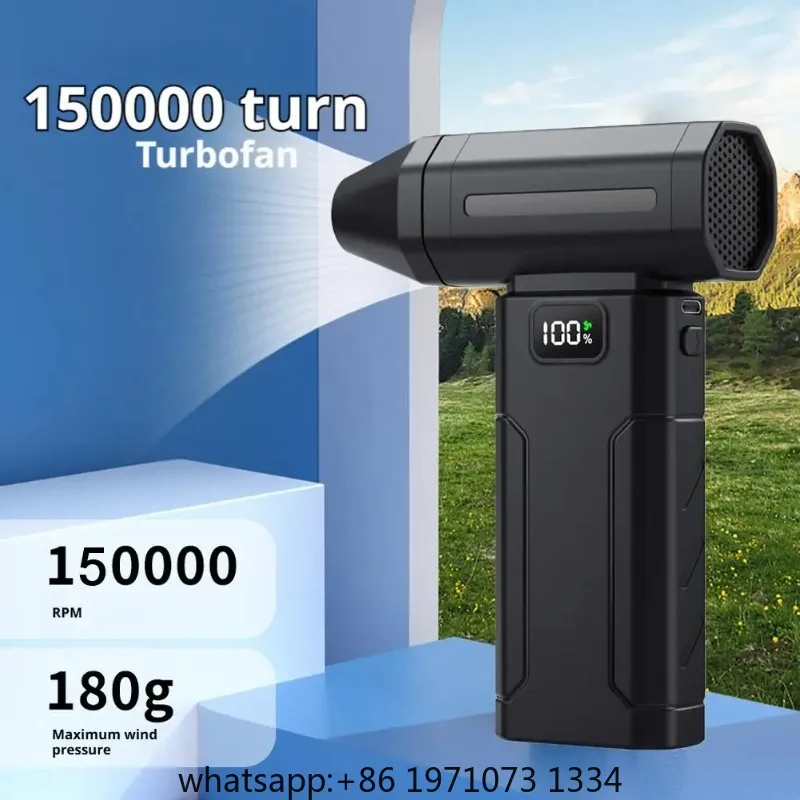 X8 Brushless Turbo Jet Fan Blower 150000RPM Powerful Electric Air Blower Vacuum Dust Cleaner Portable Air Puissant Tool Cleaning