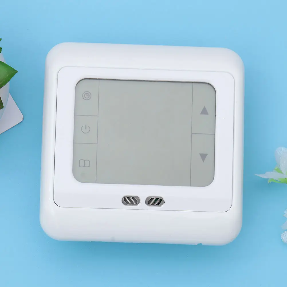 2Pcs Programmable Digital Thermoregulator Touch Screen Heating Thermostat Room Underfloor Floor Heating Temperature Controller