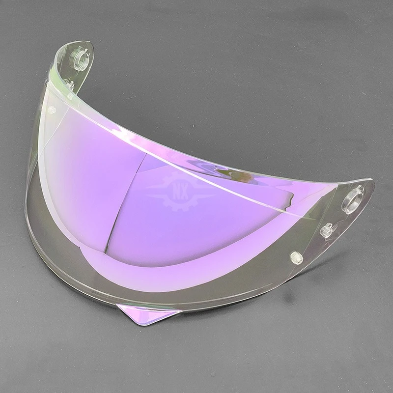 C10 Helmet Lens HJ-34P Aurora Day and Night Universal Color-changing Anti-fog Film