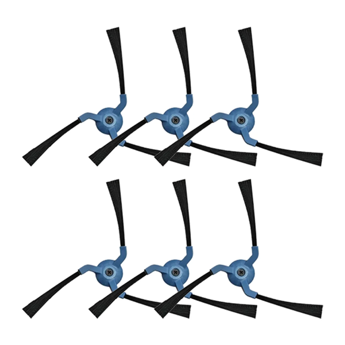 

6PCS Replacement Parts Side Brush for Eufy X10 Pro Omni / X9 Pro Robot Vacuums Cleaner Accessories Washable Edge Brush