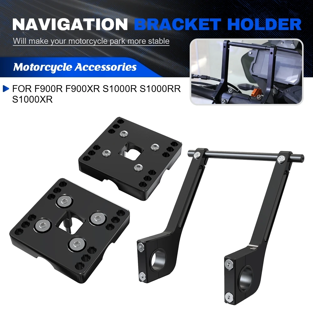 

Motorcycle Accessories Stand Holder Phone Mobile Phone GPS Plate Bracket 2024 For BMW F900R F900XR S1000R S1000RR S1000XR