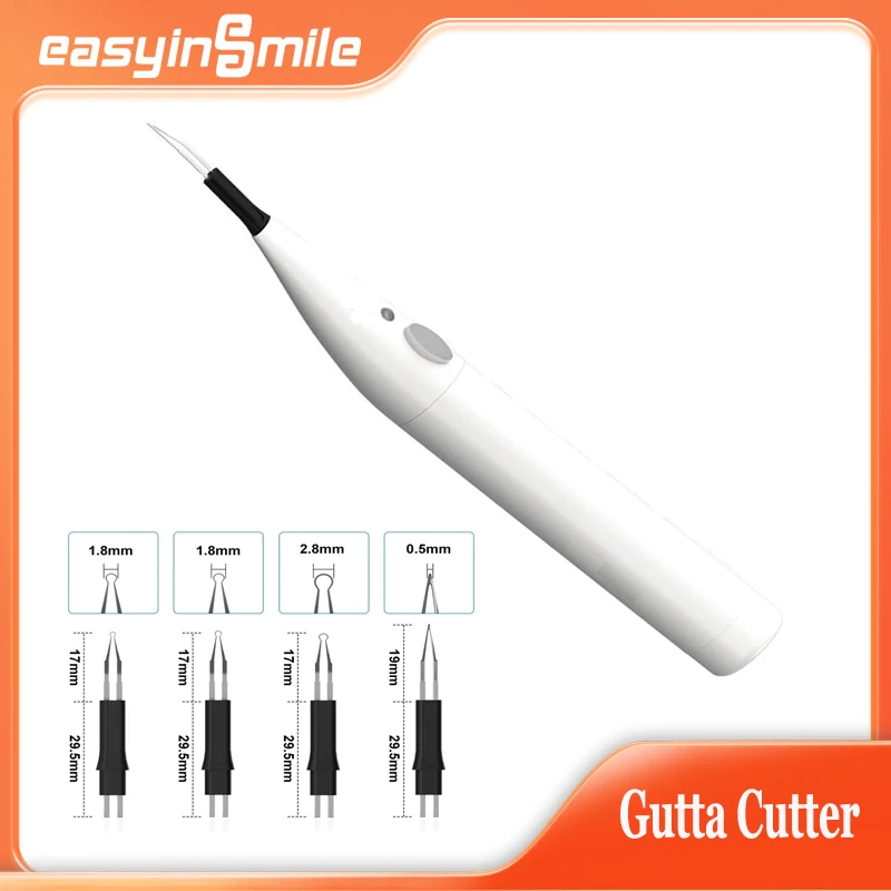 

Dental Gutta Percha Gutta Cutter Tooth Gum Cutter Endo Gutta Percha Dissolved Breaker Cutter Teeth Whitening 4Tips