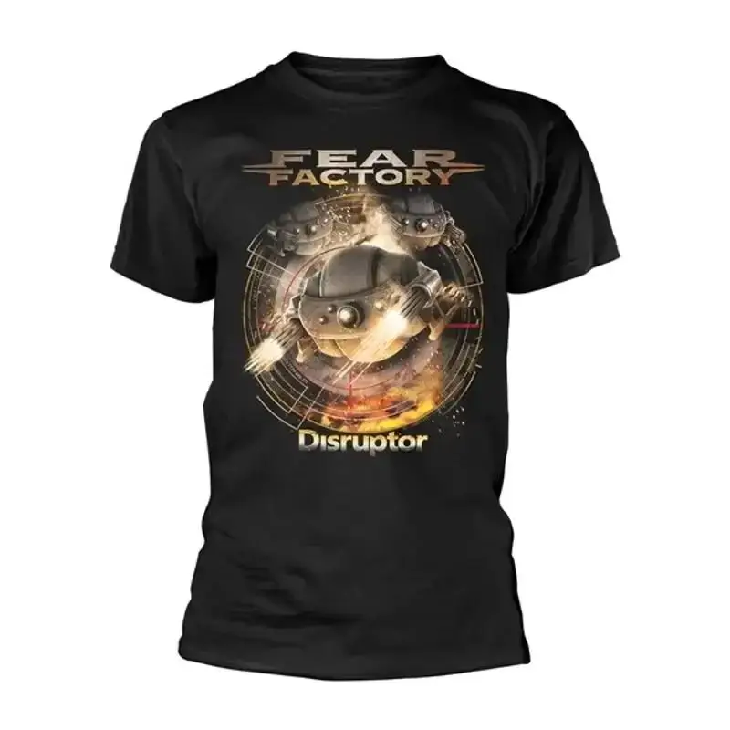 Fear Factory 'Disruptor' Black T shirt NEW
