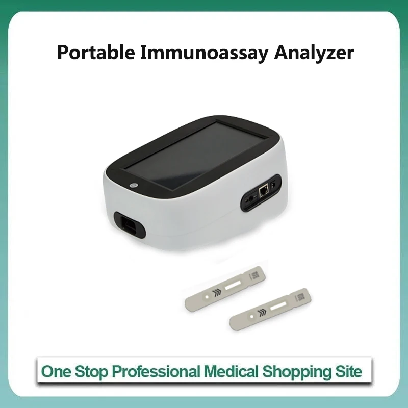 

Portable Immunoassay Fluorescence Analyzer Quantitative Rapid Diagnostic Laboratory POCT Equipment