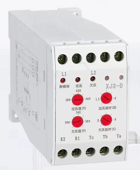 XJ9 voltage protection relay debuggable Undervoltage protection voltage-reaction action time adjustable