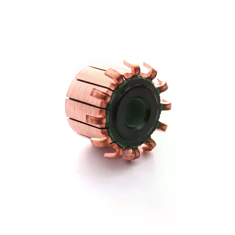 12P Teeth Copper Hook Electrical Motor Commutator 8x23x19.5mm CHY-1518-12 for Motor Commutation