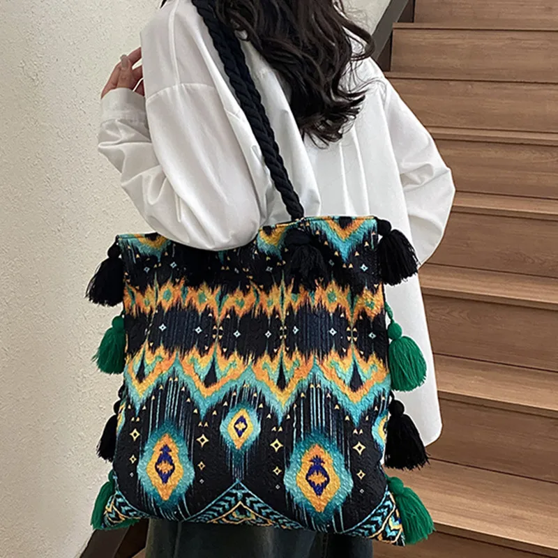 

New Large Capacity Canvas Cloth Women Bag High Quality Durable Handbags Designer Fashion Shoulder bag Luxury Shopping Tote Bags