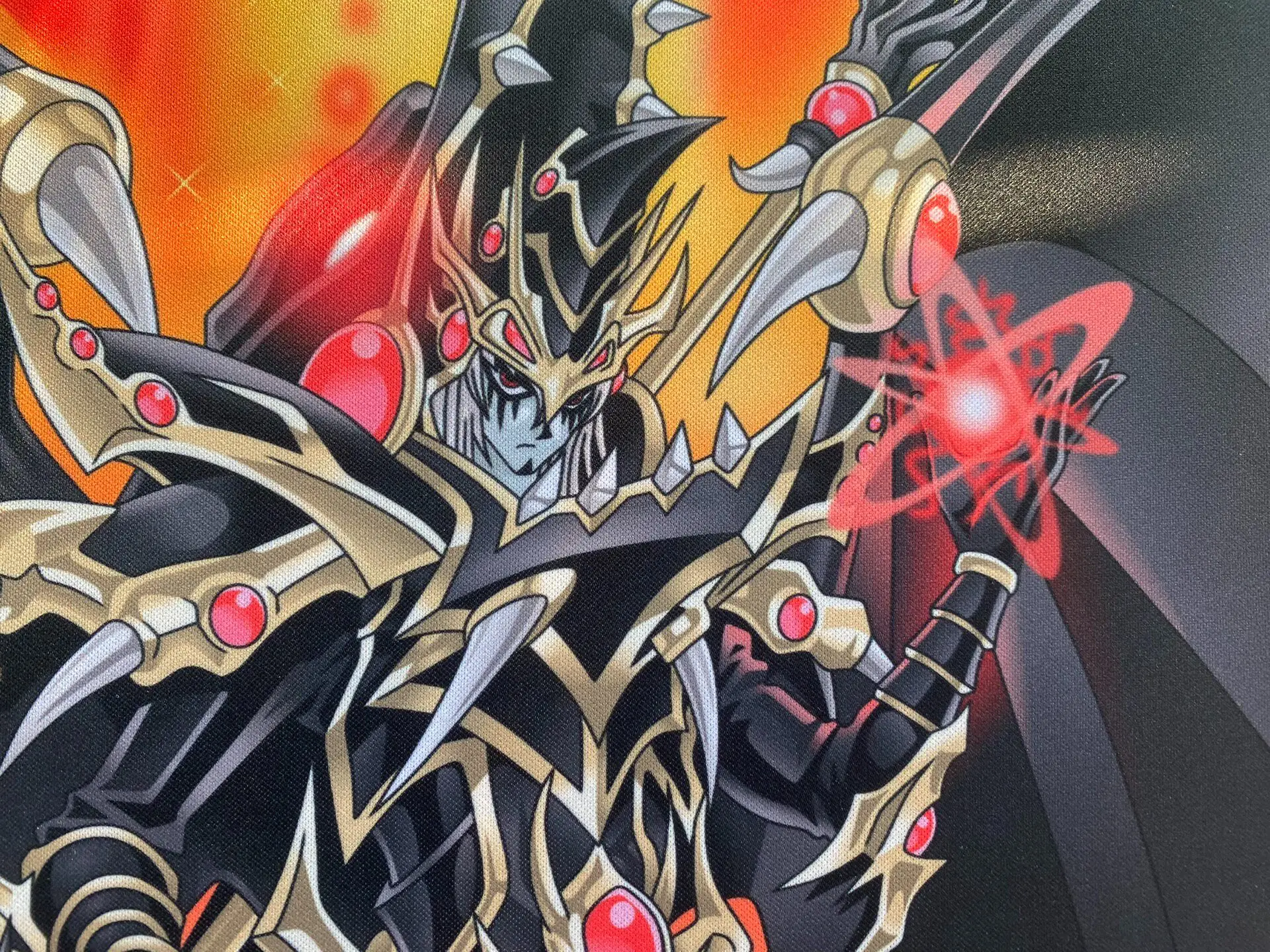 2MM Original DIY Yugioh Red-Eyes Dark Dragoon Play Mat Yu-Gi-Oh! TCG OCG Trading Card Game Mat Rubber Mouse Pad