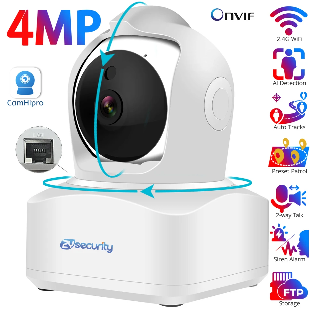 4MP Wifi Ip Camera … - image
